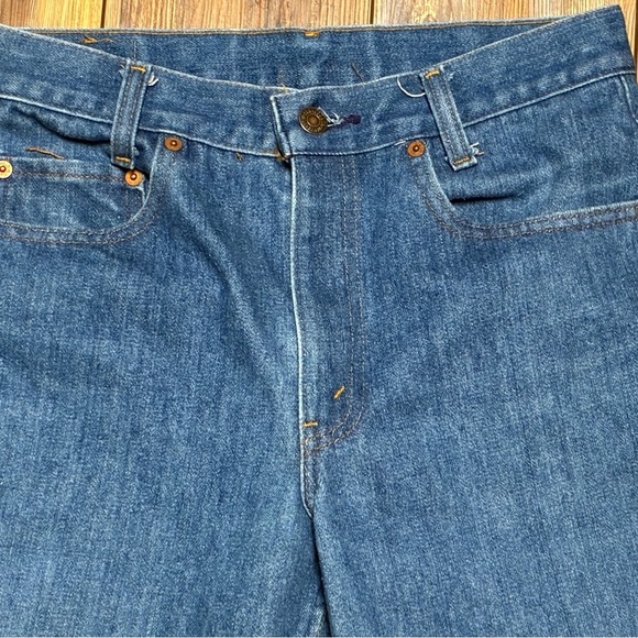 Vintage Levi’s 717-0613 Jeans 30x29 Made in USA Straight Leg Classic Denim 70’s - Picture 3 of 15